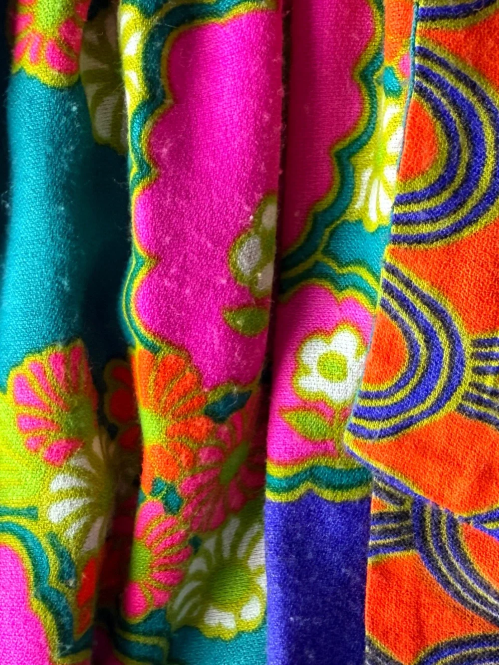 Kamehameha Vintage 70s Hawaiian Maxi Dress Vibrant Size 10 *RARE FIND* - Picture 12 of 14